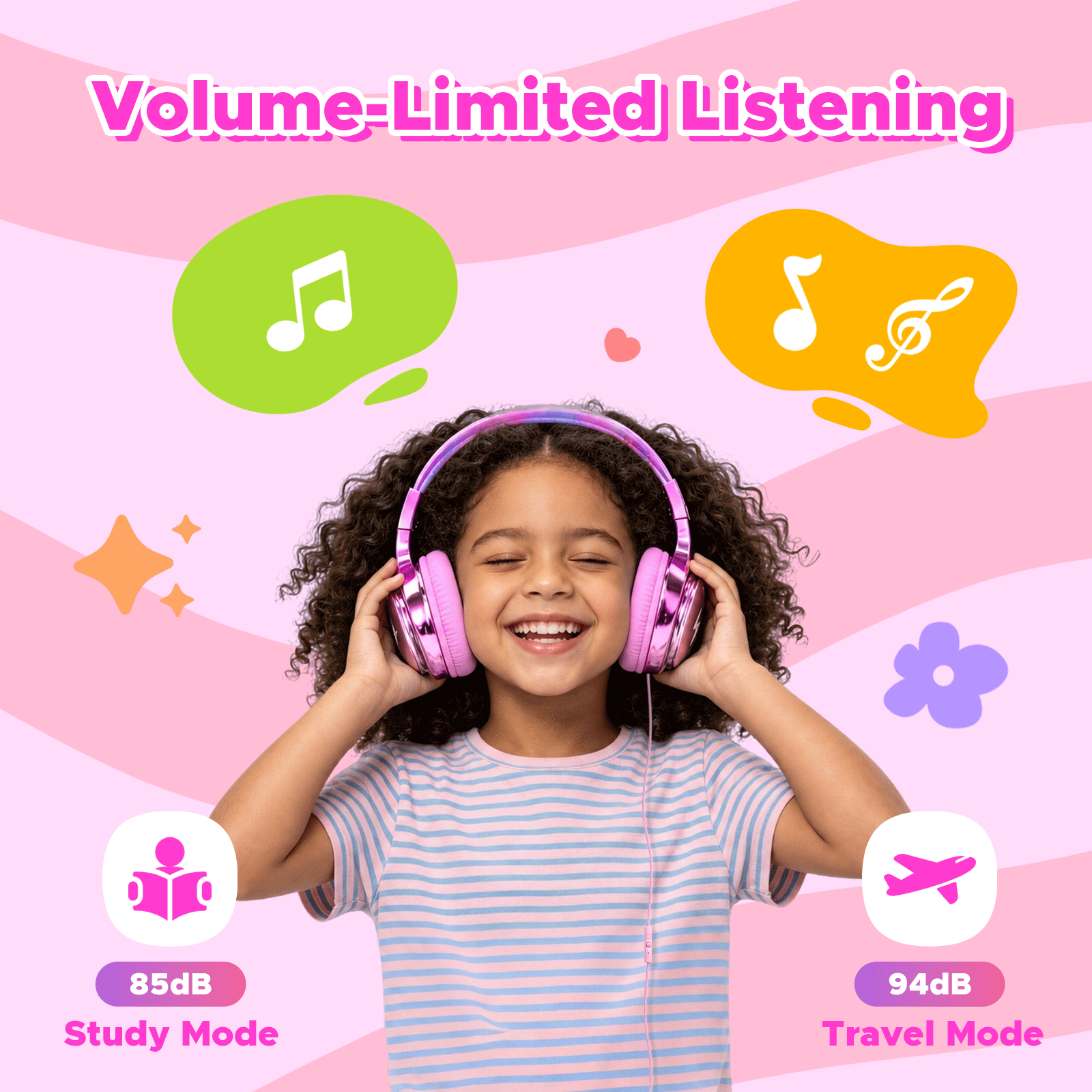 Owliwise Kids Wired Headphones 丨Bolt series-thumbmail-3