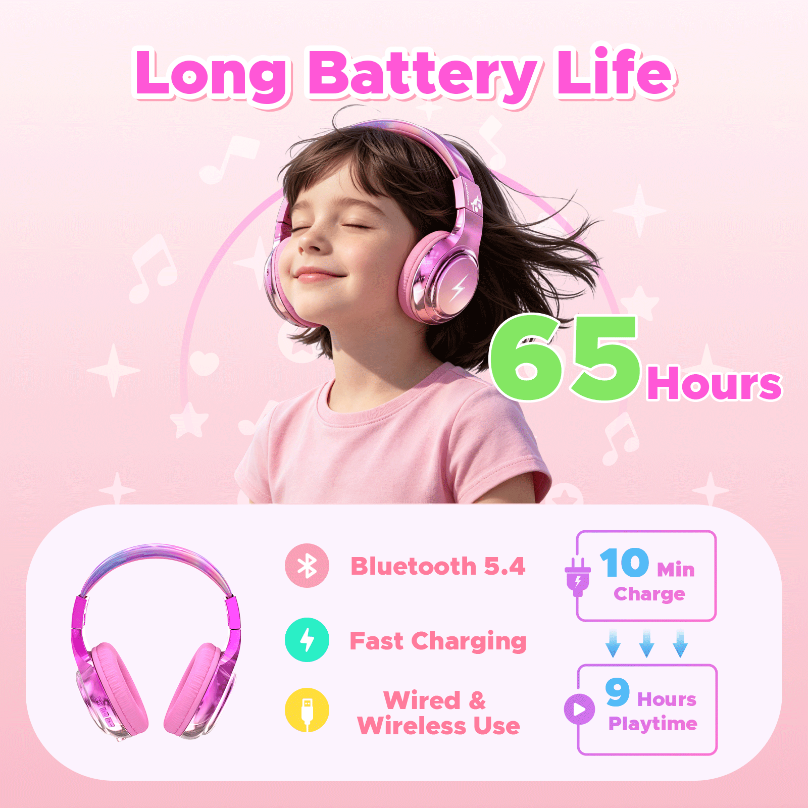 Owliwise Kids Bluetooth Headphones 丨Bolt series-thumbmail-9