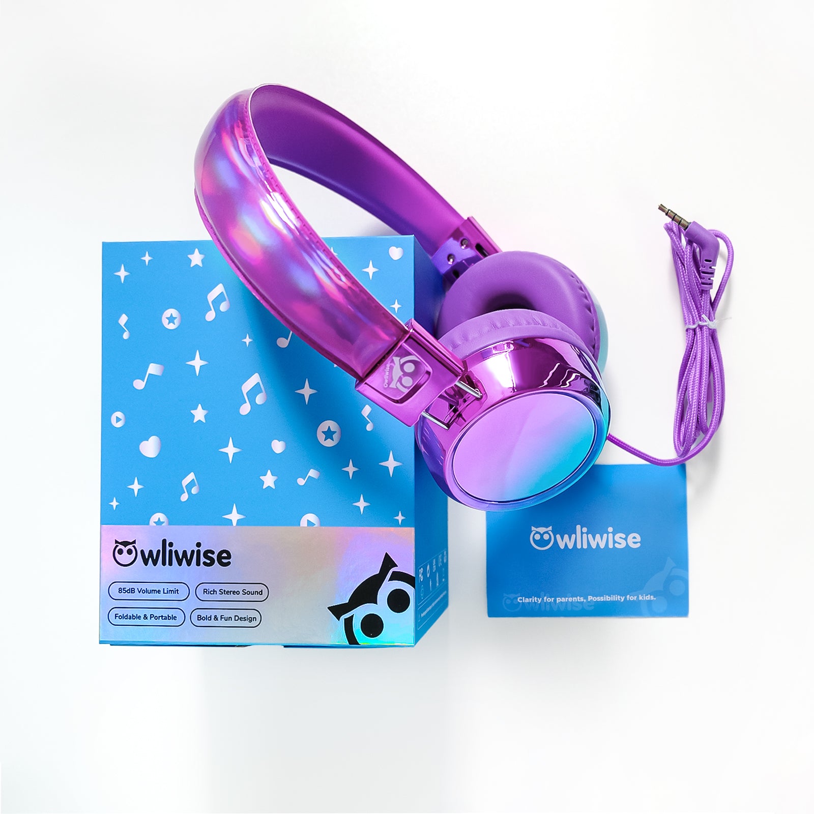Owliwise Kids Wired Headphones 丨Aura series-thumbmail-17