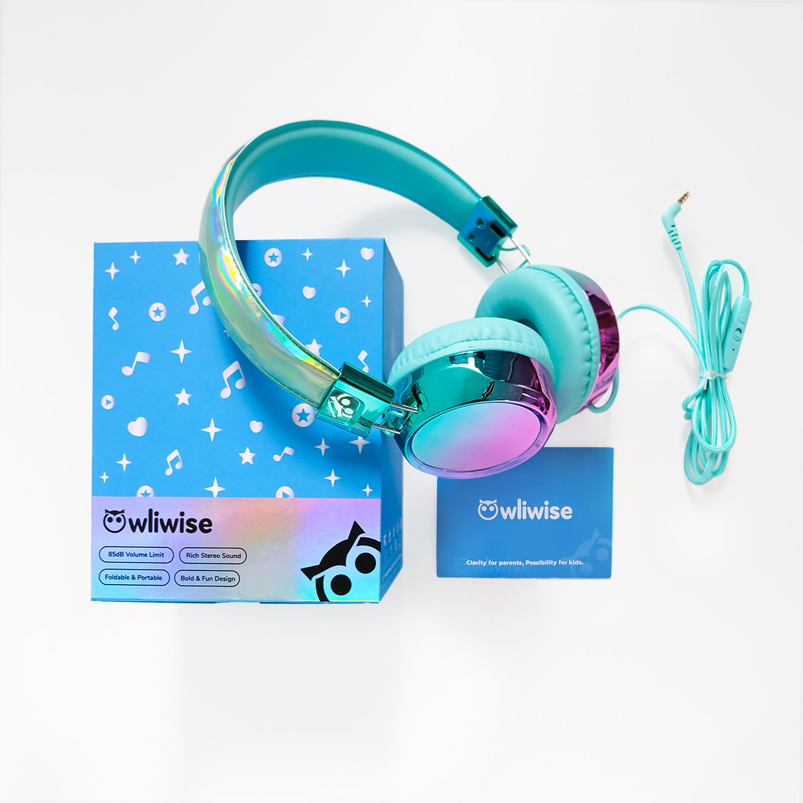 Owliwise Kids Wired Headphones 丨Aura series-thumbmail-12