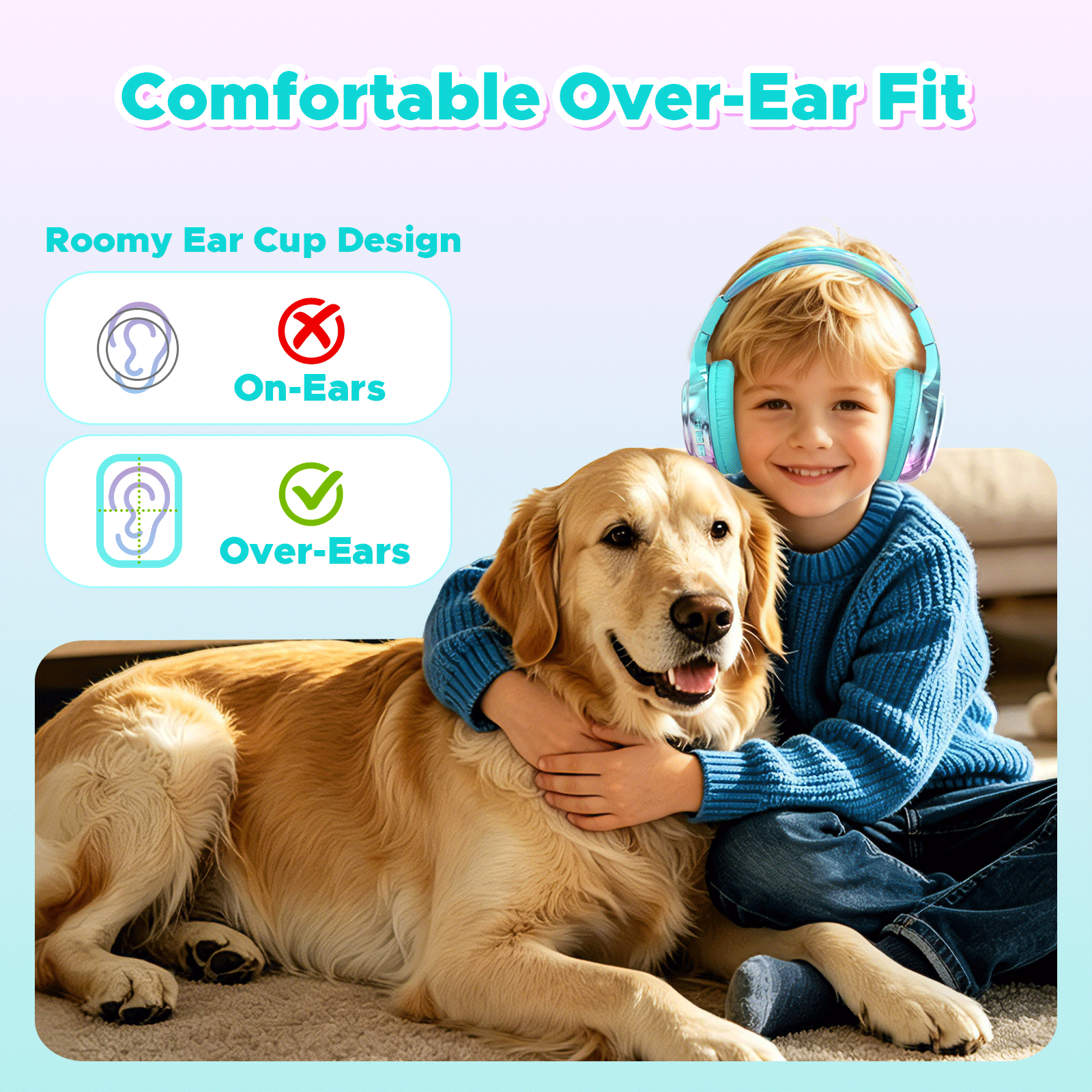 Owliwise Kids Bluetooth Headphones 丨Bolt series-thumbmail-2