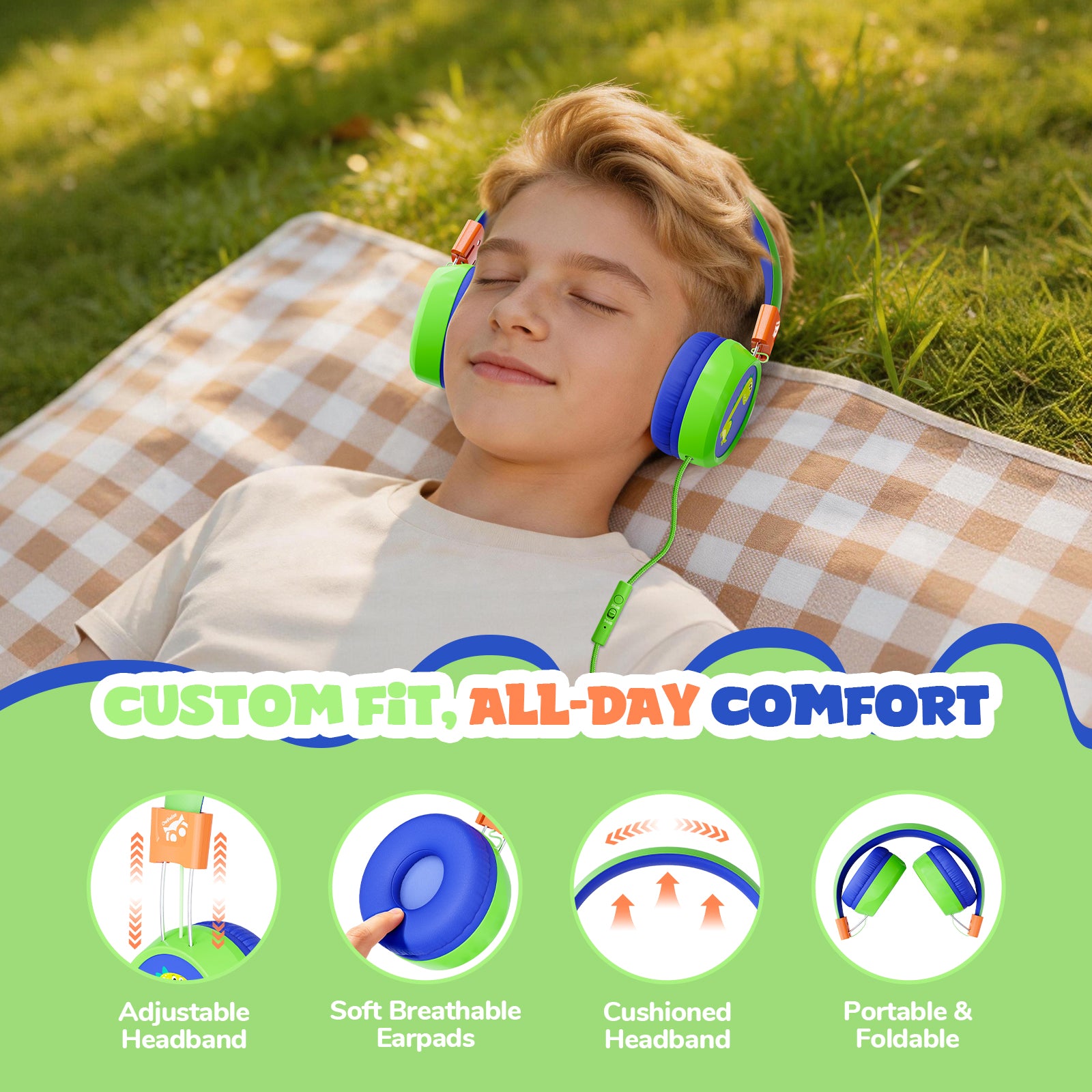 Owliwise Kids Wired Headphones 丨Flare series-thumbmail-13