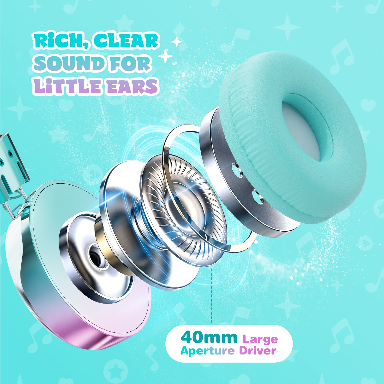 Owliwise Kids Wired Headphones 丨Aura series-thumbmail-15